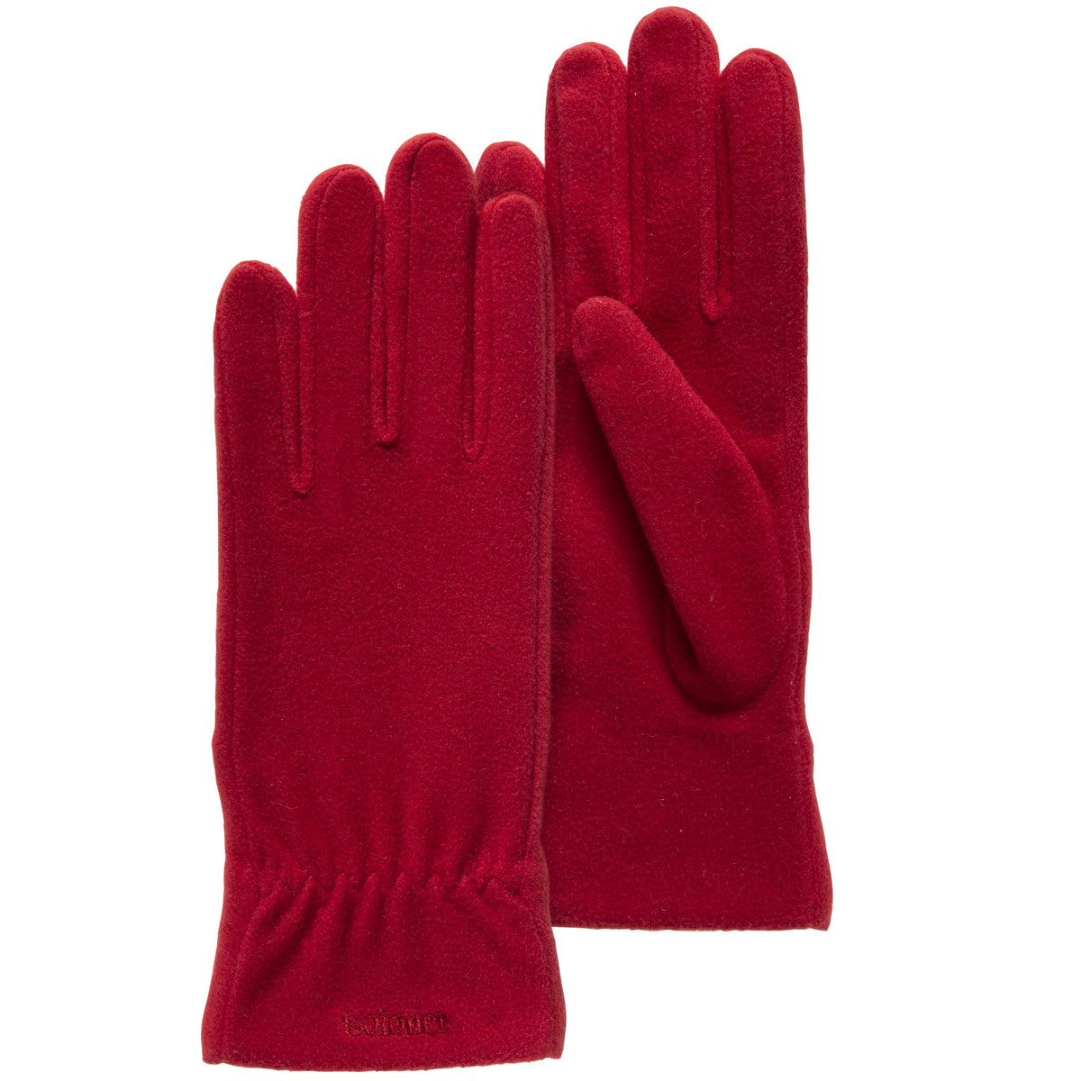 Gants Femme polaire stretch Rouge