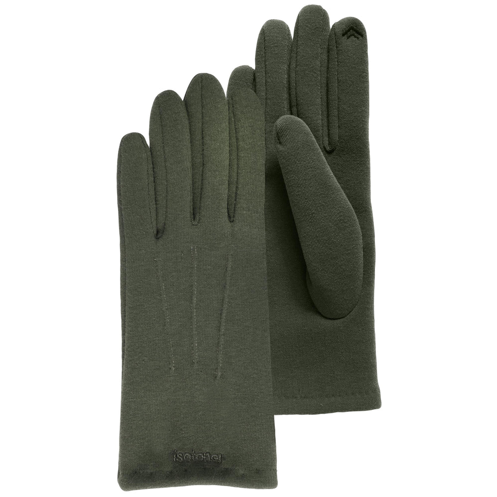 Gants Femme tissu doux et chaud Vert - Isotoner