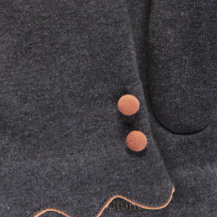 Gants Femme feston gris - Isotoner