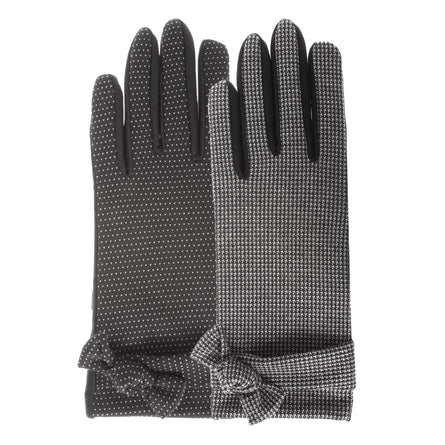 Gants Femme tissu imprimé Pois - Isotoner