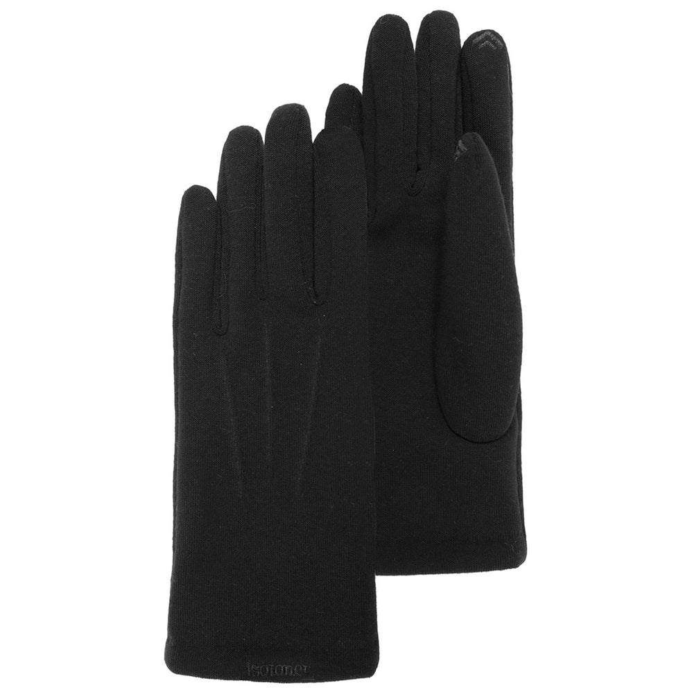 Gants Femme tissu tactiles Noir - Isotoner