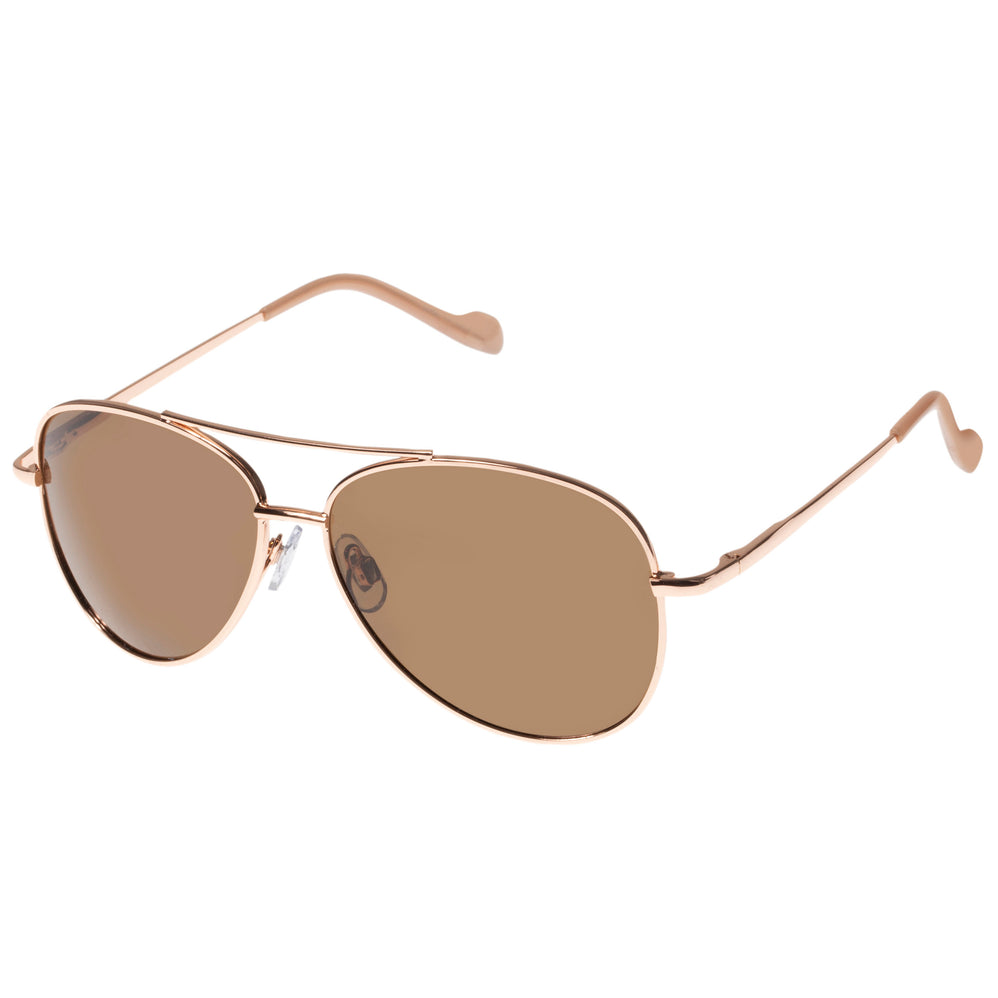 Lunettes de soleil Or Rose Pilote - Isotoner