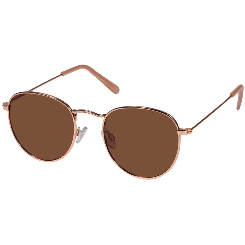 Lunettes de soleil Femme Ovale Or rose - Isotoner