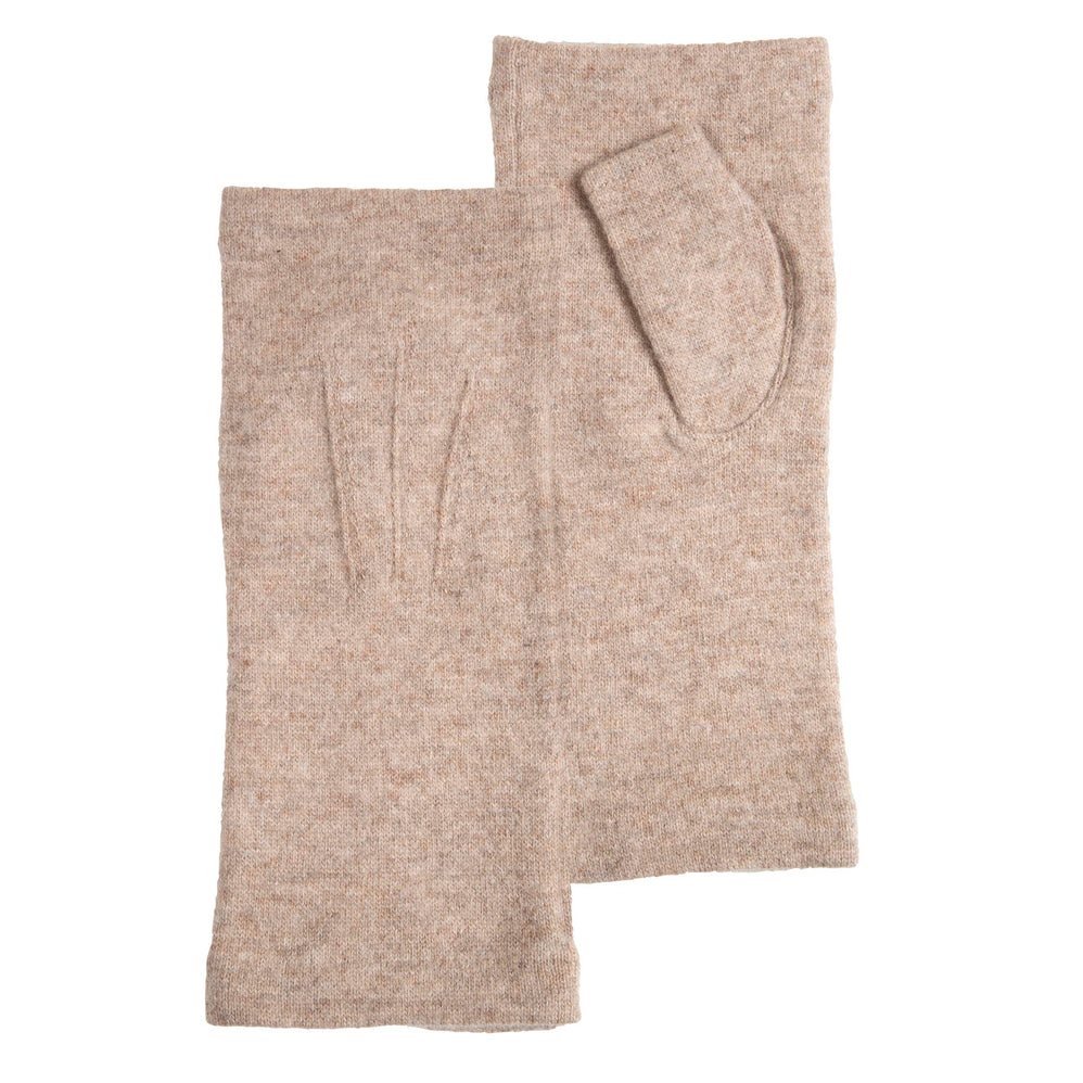 Mitaines Femme en Laine Beige - Isotoner