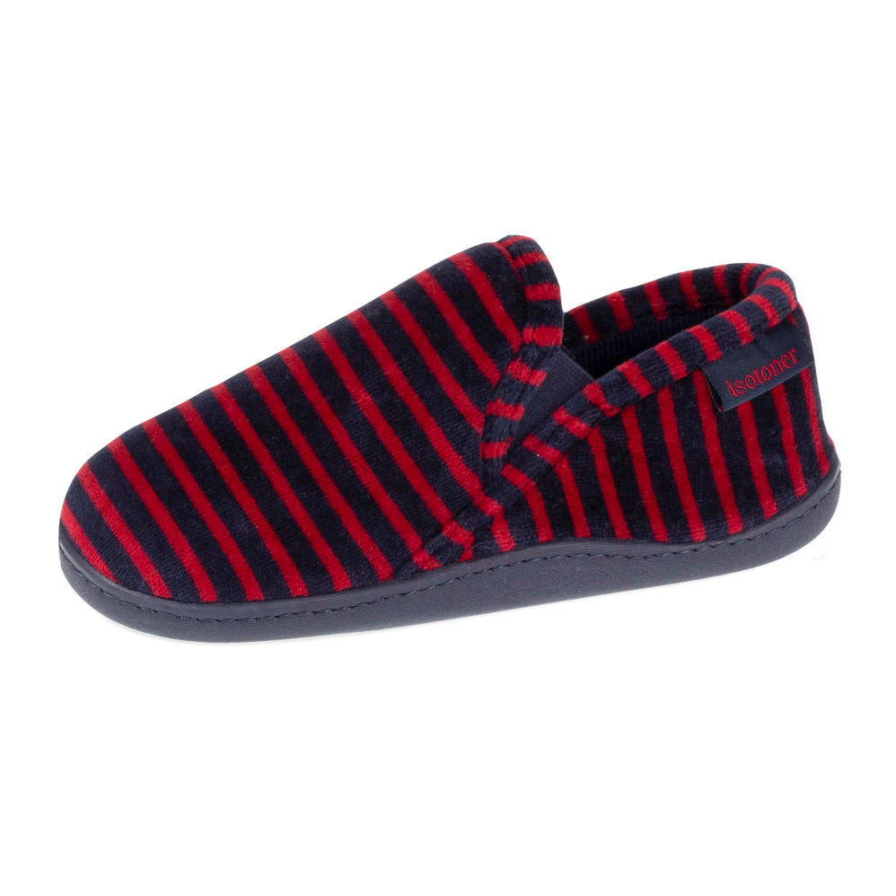 Chaussons mocassins Enfant Rayures - Isotoner
