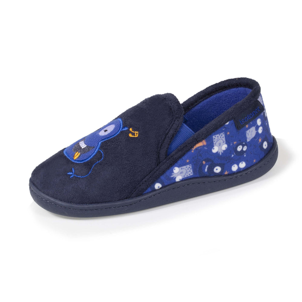 Chaussons mocassins Enfant Monstre - Isotoner