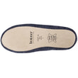 Chaussons mocassins Homme Marine Chiné
