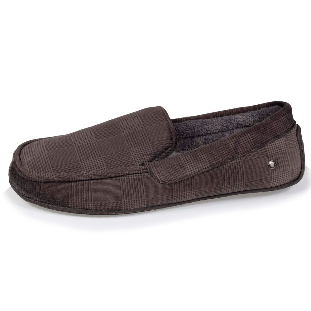 Chaussons mocassins Homme Gris - Isotoner