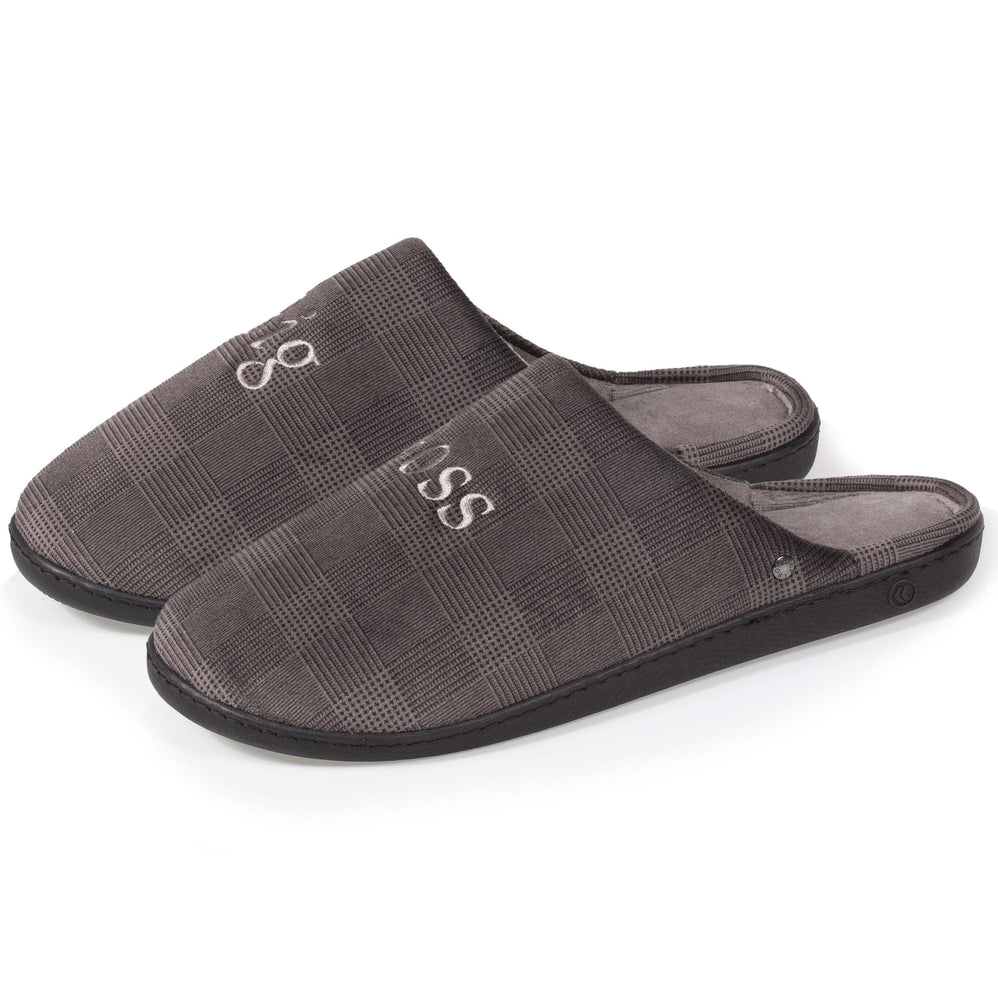 Chaussons mules Homme Big Boss - Isotoner