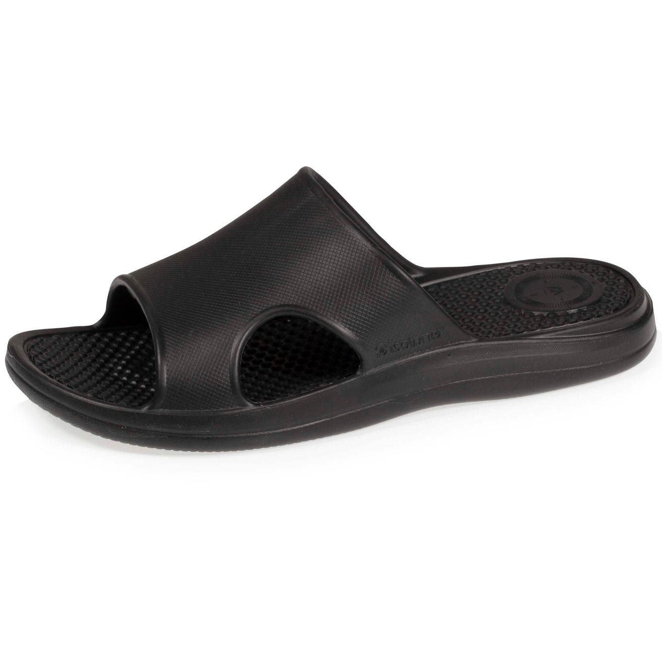 Mules claquettes Homme Confort Noir