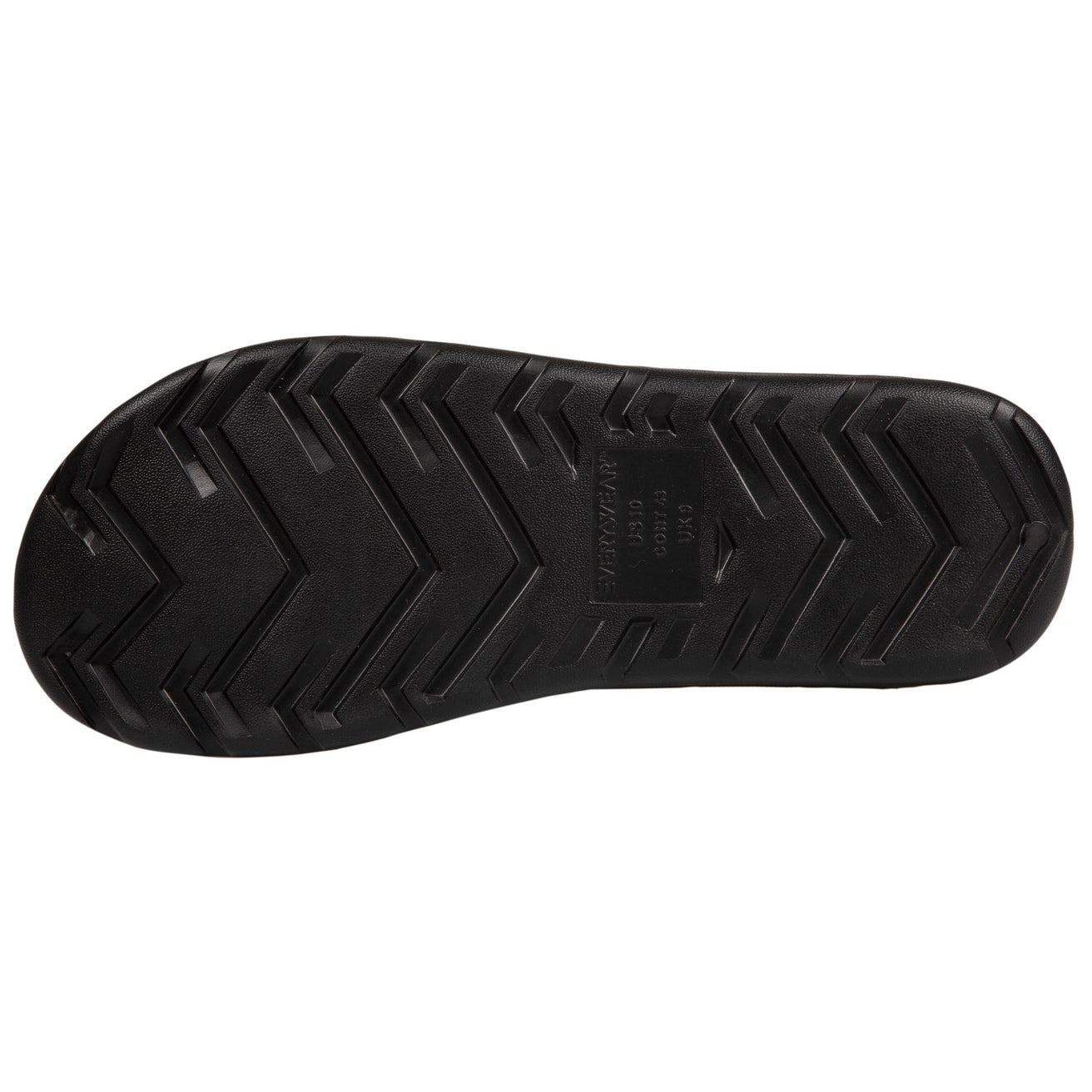 Mules claquettes Homme Confort Noir