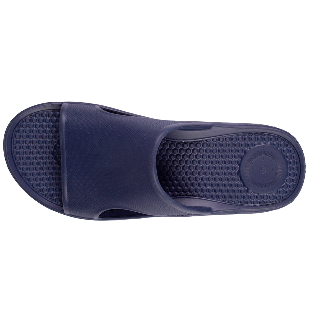 Mules claquettes Homme Marine - Isotoner