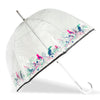 Parapluie transparent pvc/toucan - Isotoner