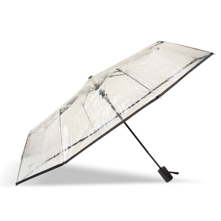 Parapluie Transparent PVC/Noir - Isotoner