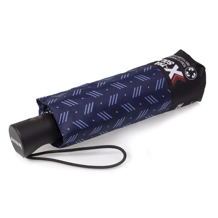 Parapluie X-TRA SOLIDE X-TRA SEC Chevron Marine - Isotoner