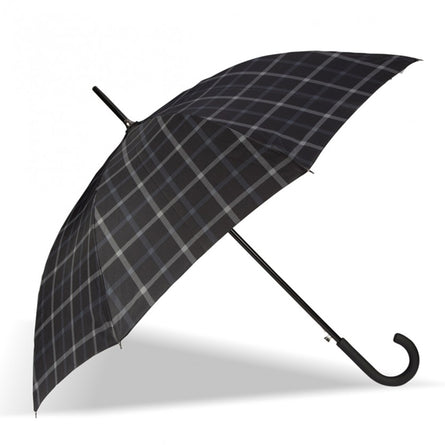 Parapluie Canne Auto Carreaux - Isotoner