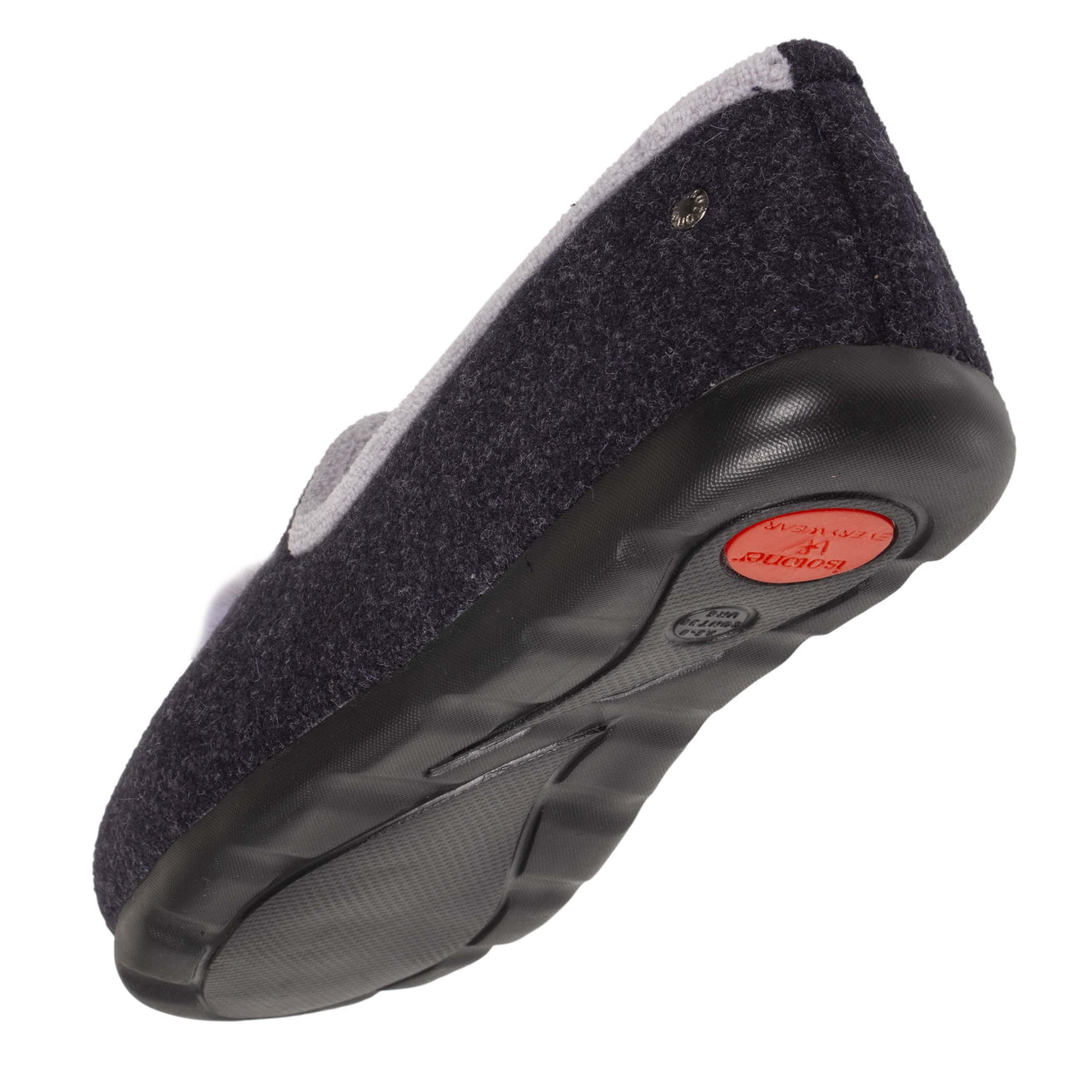Chaussons charentaises Femme Chat fantaisie Marine