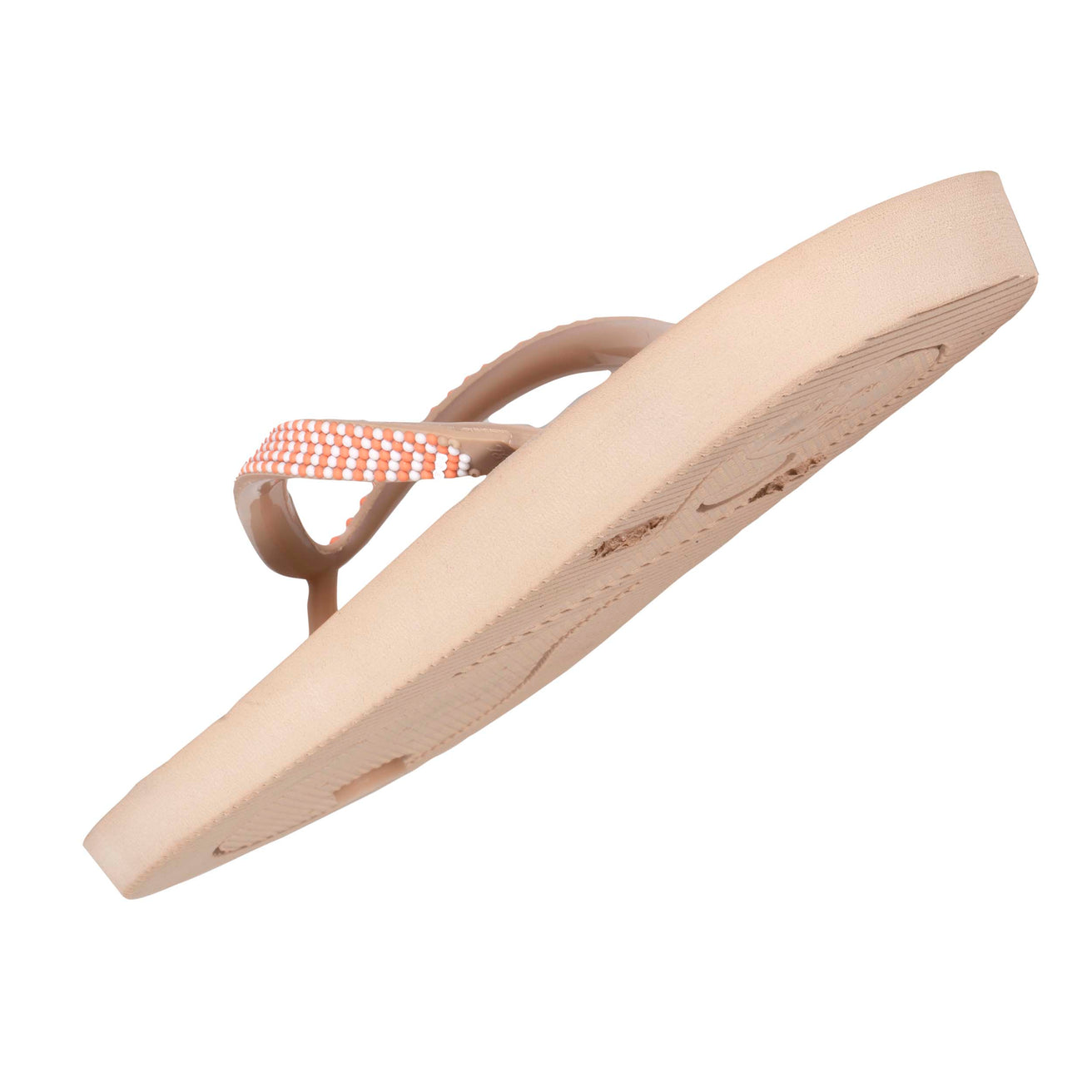 Tongs Femme unie Beige