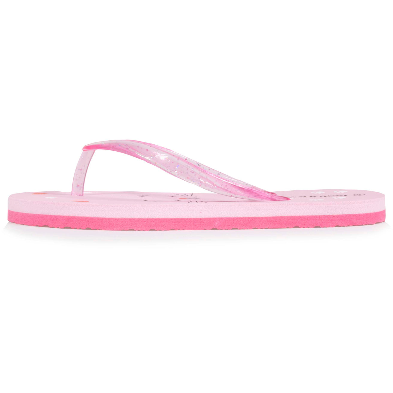Tongs Enfant Chat Rose