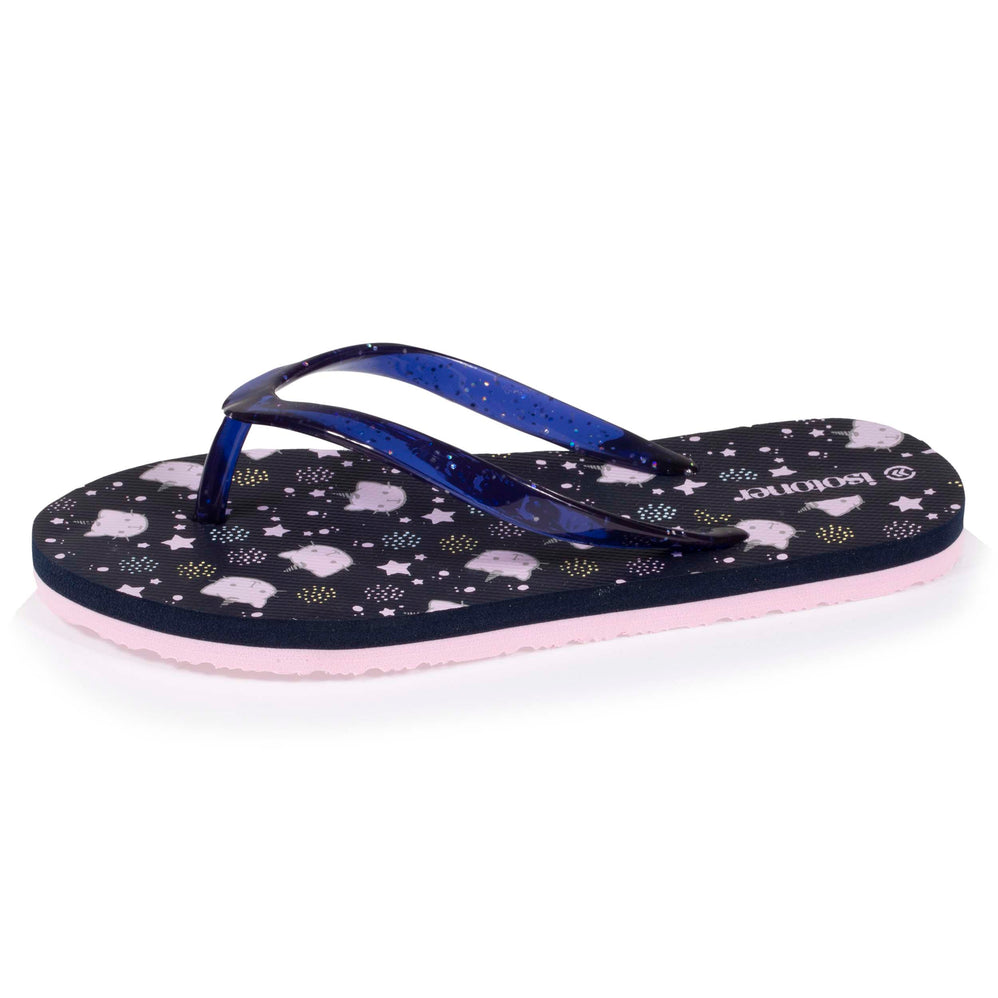 Tongs Enfant Caticorn Marine - Isotoner