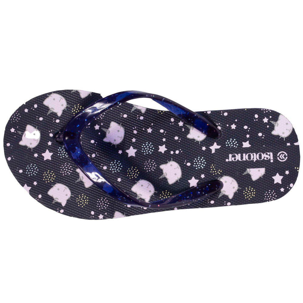 Tongs Enfant Caticorn Marine - Isotoner
