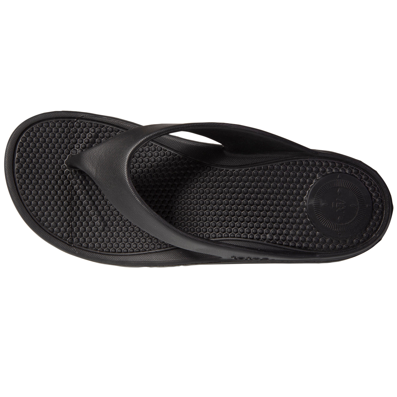 Tongs Femme Confort Noir