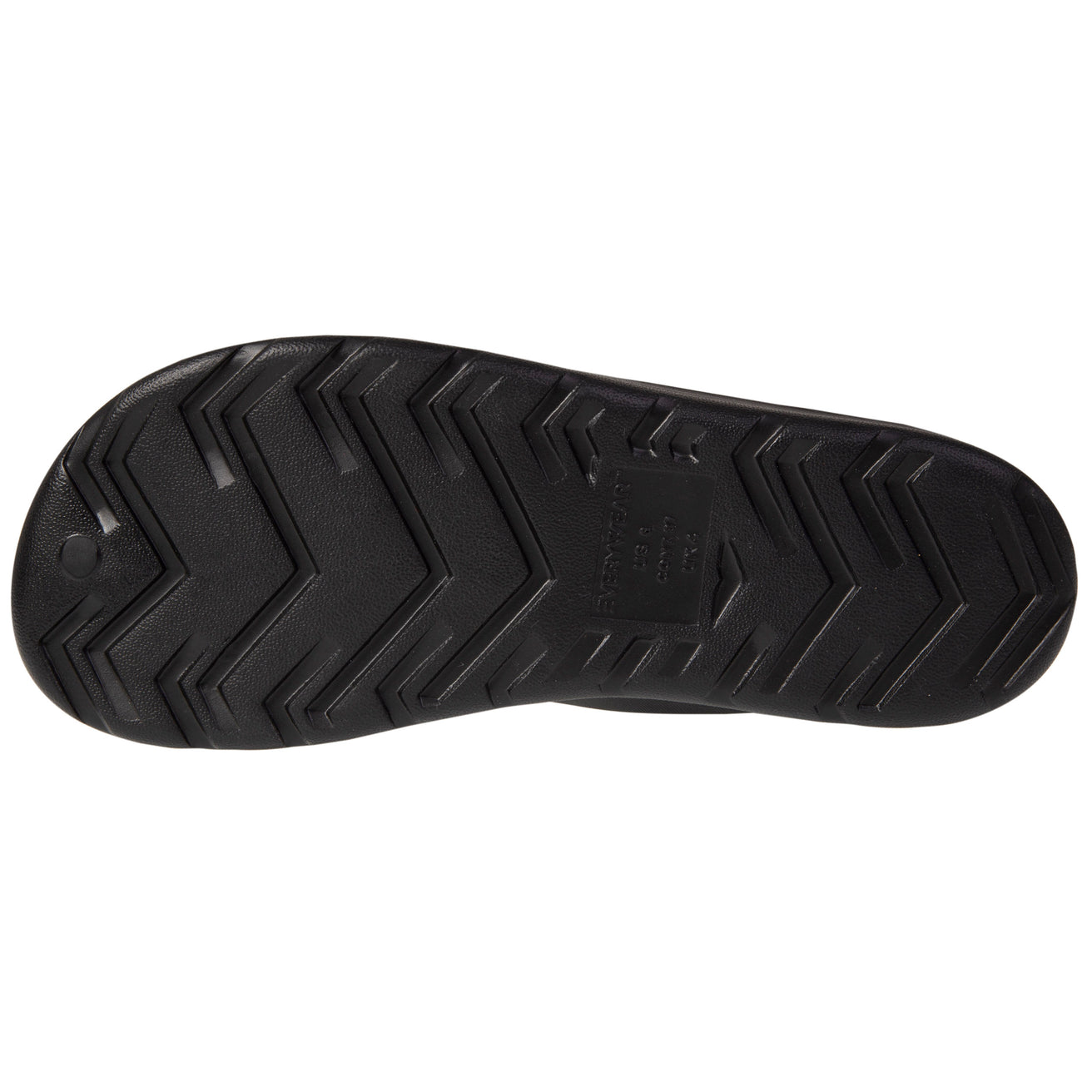Tongs Femme Confort Noir