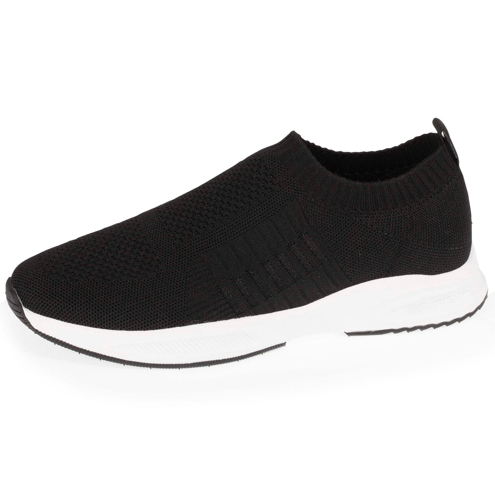 Baskets Confort Homme stretch noir - Isotoner
