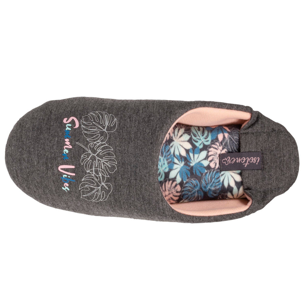 Chaussons babouches Femme Gris Summer vibes - Isotoner