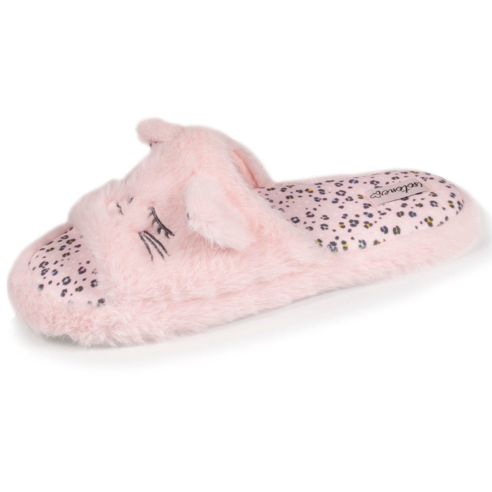 Chaussons sandales Femme 3D Chat - Isotoner