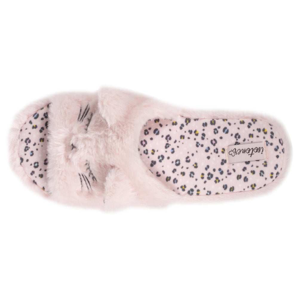 Chaussons sandales Femme 3D Chat - Isotoner