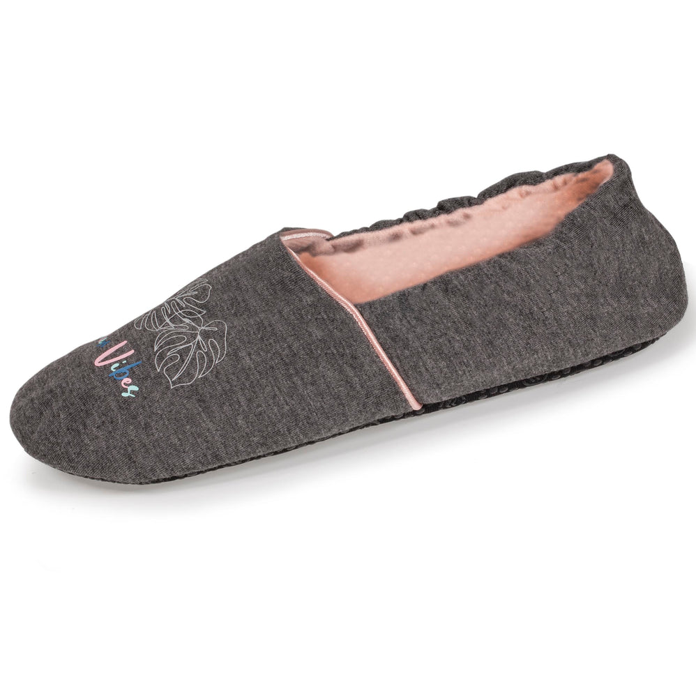 Chaussons slippers Seconde peau Femme Gris - Isotoner