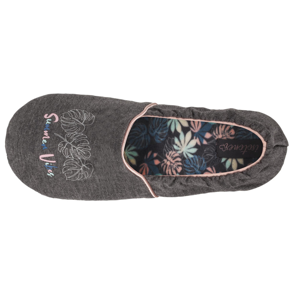 Chaussons slippers Seconde peau Femme Gris - Isotoner