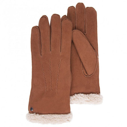 Isotoner Gants tatciles, en cuir d'agneau pleine fleur, doublés polaire Isotoner Gants tatciles, en cuir d'agneau pleine fleur, doublés polaire