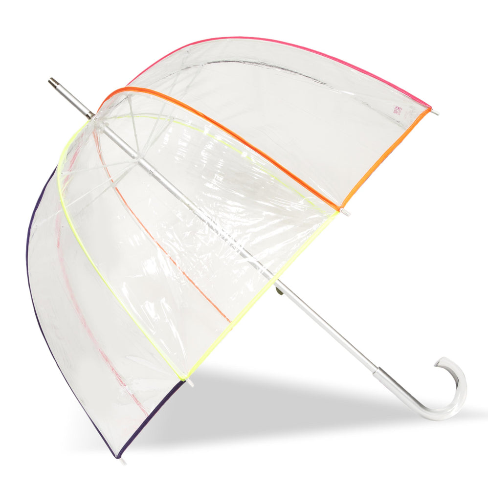 Parapluie transparent PVC/Néon - Isotoner