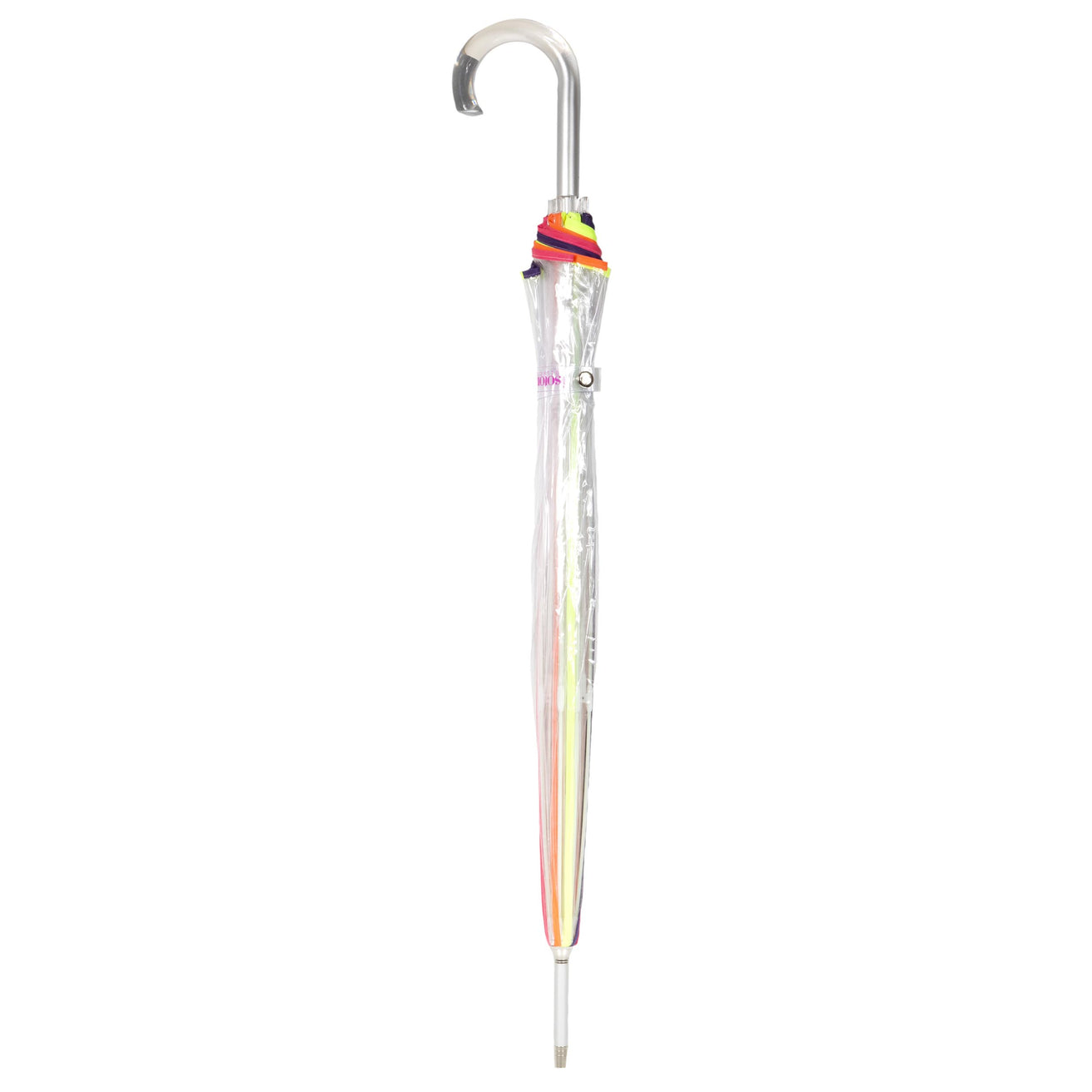 Parapluie transparent PVC/Néon