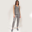 Débardeur Femme Gris chiné