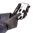 Gants Homme tactiles polaire déperlant Noir